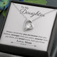 To My Daughter - Forever Love Necklace